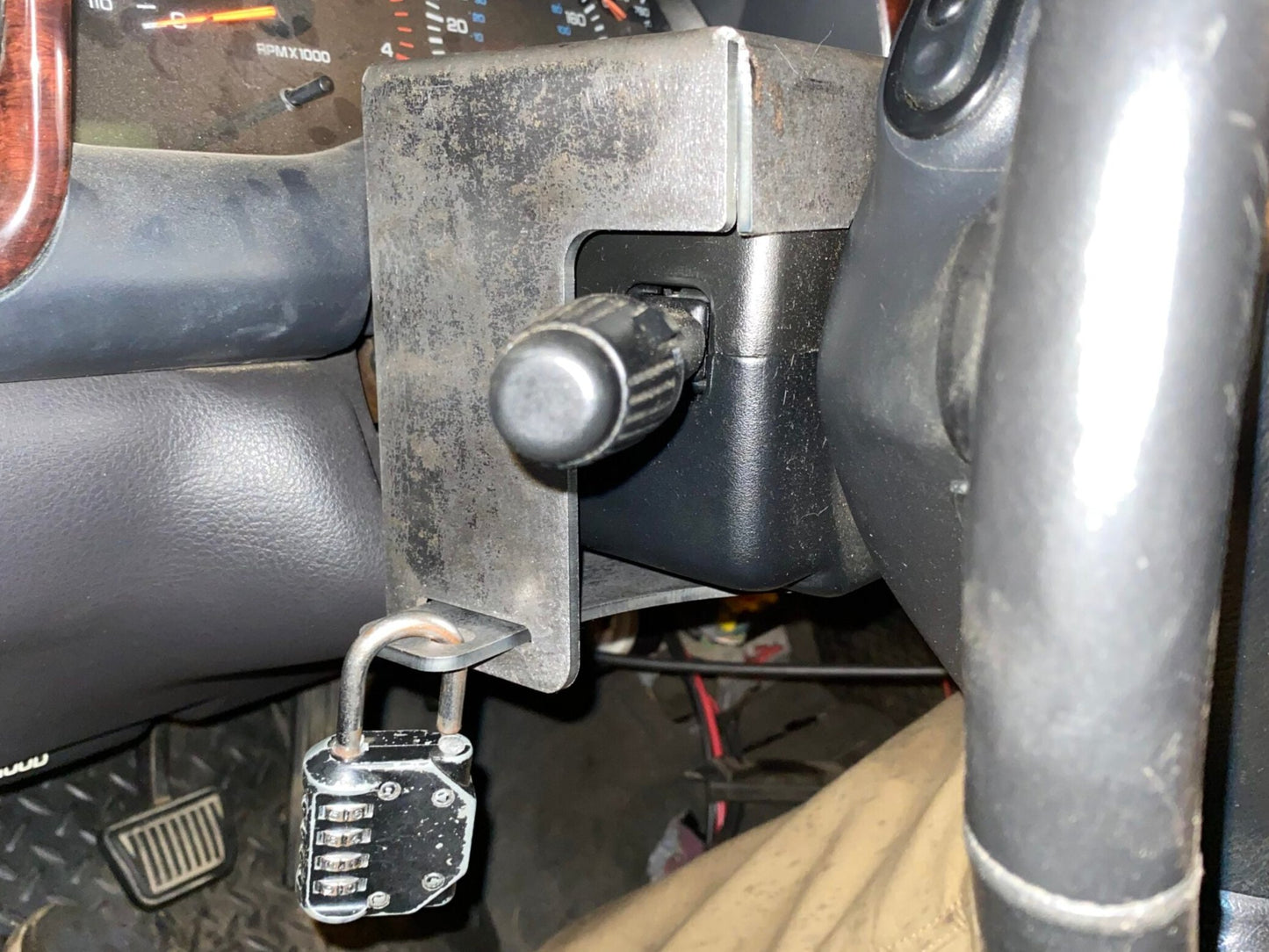 1994 to 2002 2nd Gen Dodge Ram Column Lock Anti Theft Device